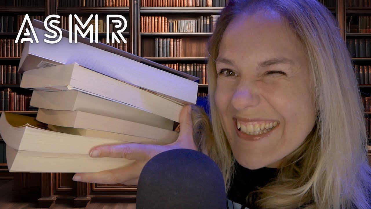 ASMR FR 📚 Update de mes derni&egrave;res lectures ! (Chuchotement et avis sinc&egrave;re)