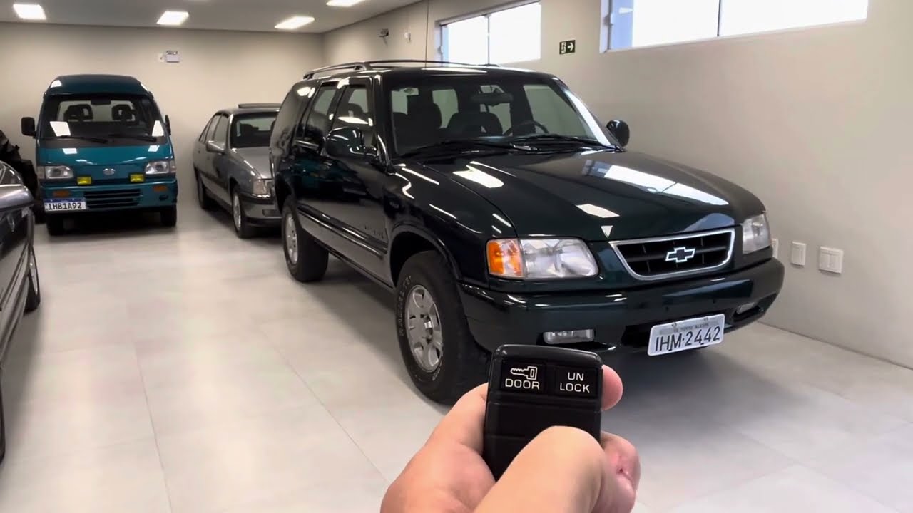 Blazer DLX 1998 Vortec 4.3 - O último SUV Raíz do Brasil? 