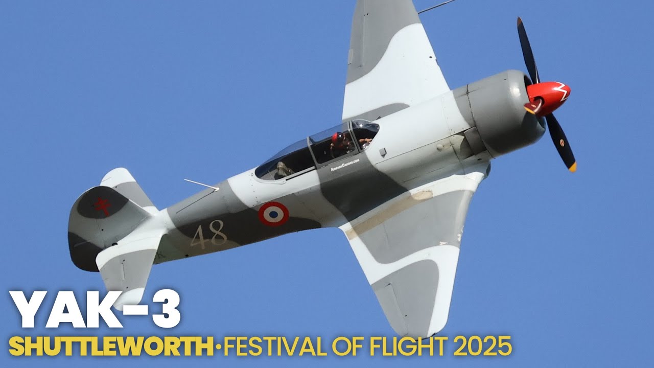 Yakolev Yak-3U • Shuttleworth - Festival of Flight