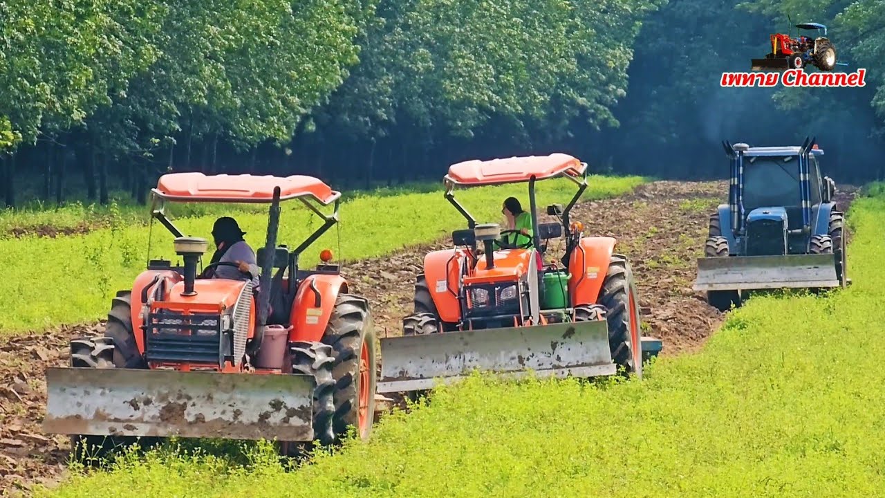 มันมากๆ Kubota M8540 M108S ฟอร์ด 7840 เทอร์โบไถหางพรวน