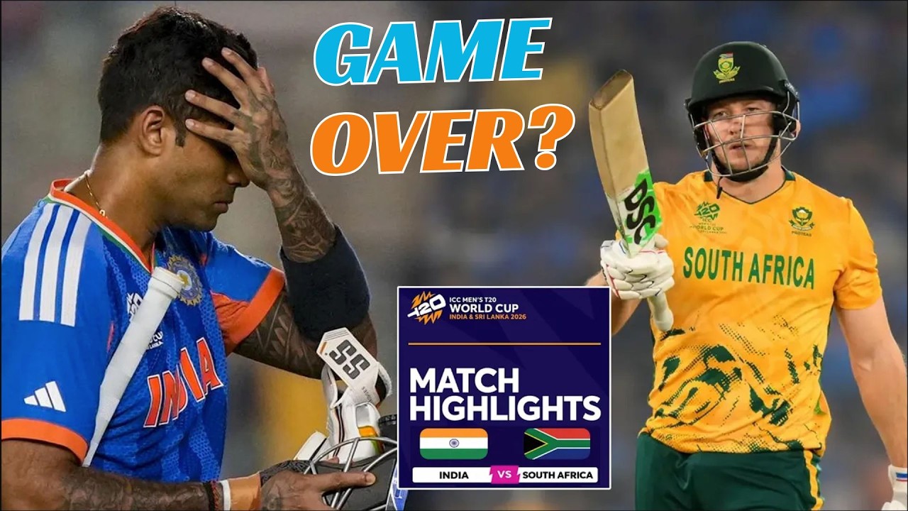Why South Africa Lost to India? 🏏 Super 8 Tactical Analysis | IND vs SA