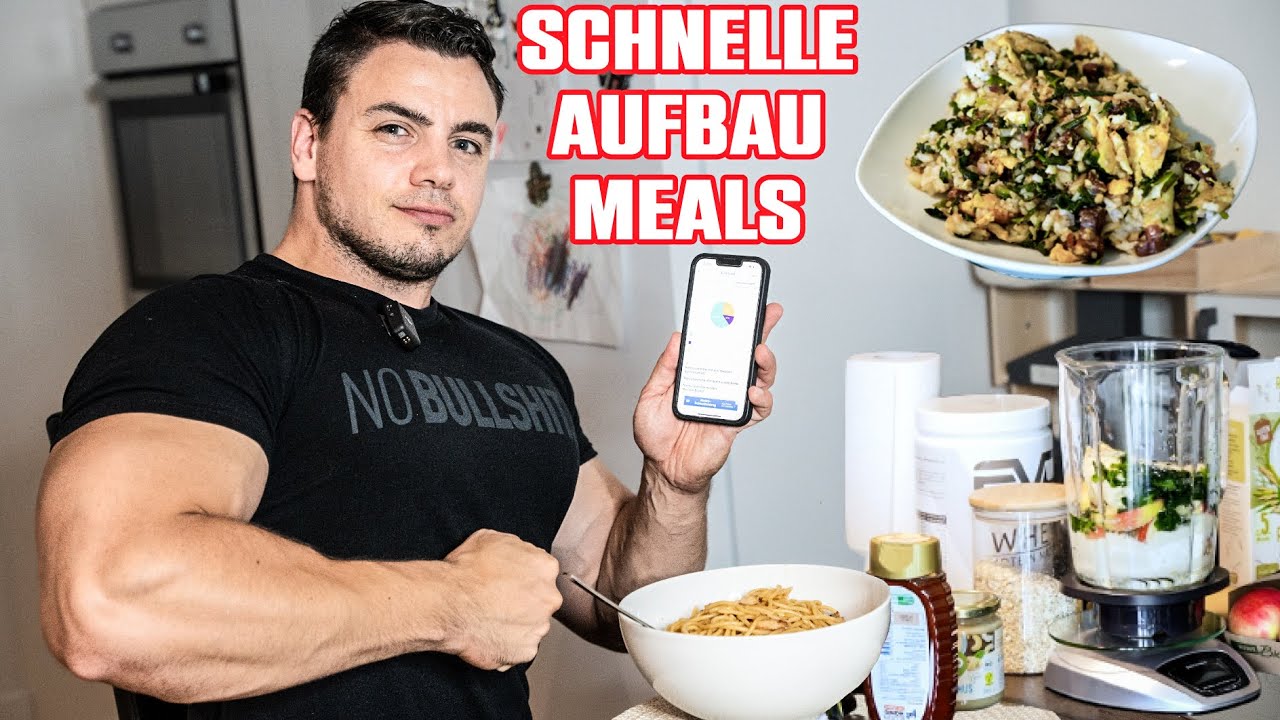 3 Einfache Meals für stabile Masse