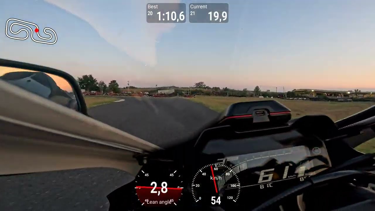 Yamaha R7 training and testing my new Racebox Mini S