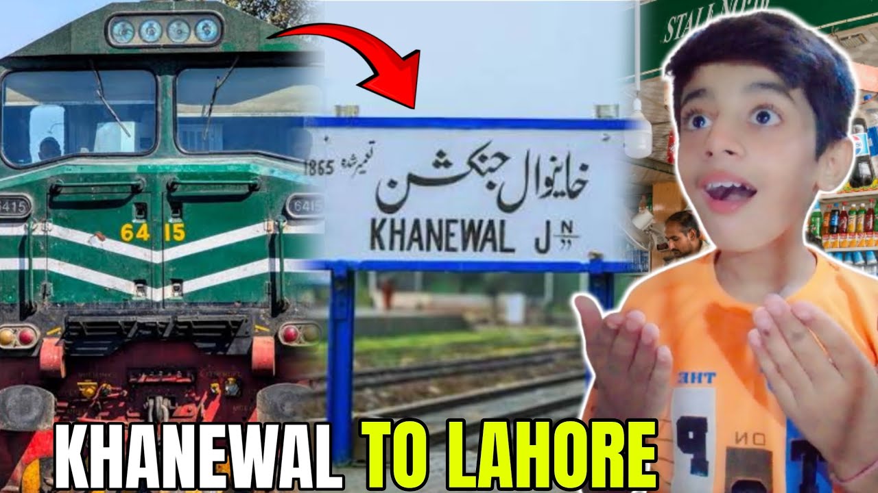KHANEWAL TO LAHORE 😍 | SAFELY REACHED | TRAVEL VLOG | GOGA VELOGS 