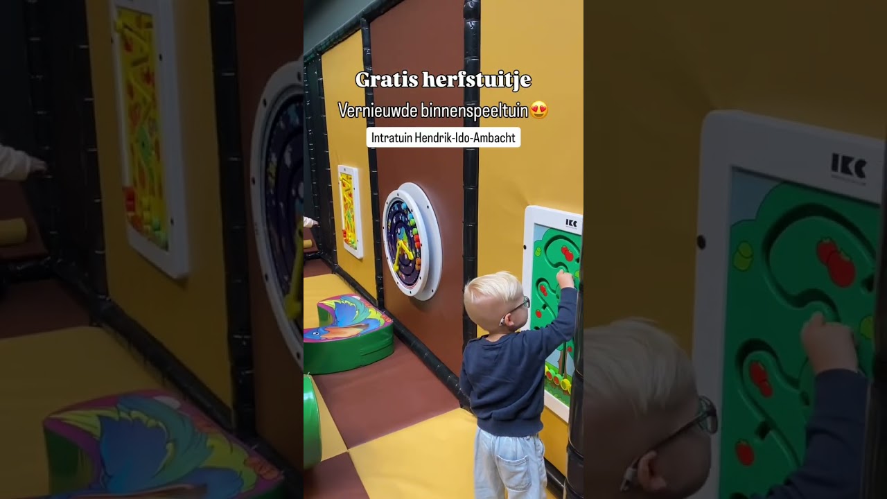Gratis kinderuitje: nieuwe binnenspeeltuin Intratuin Hendrik-Ido-Ambacht