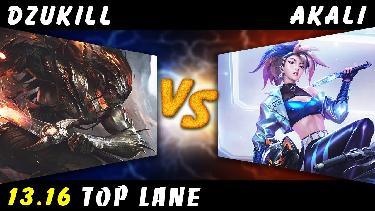 Dzukill - Yasuo vs Akali TOP Patch 13.16 - Yasuo Gameplay