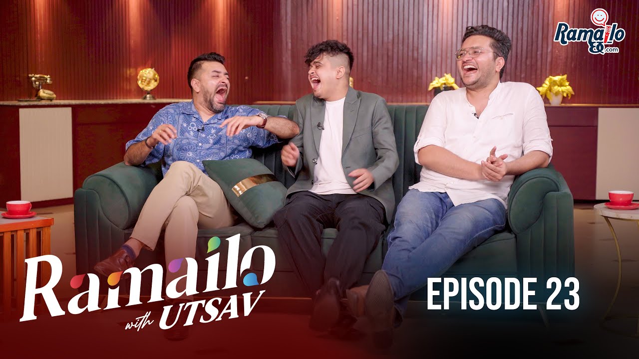 Comedy Durbar का Utsav, Bt Kanchha & Bikash ले हँसाएर बेहोस नै बनाए | Ramailo With Utsav | Epi_23