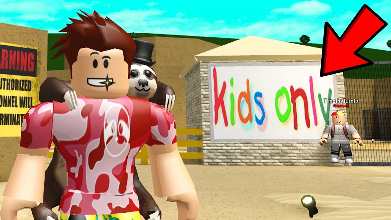 I Snuck Into A KIDS ONLY HEADQUARTERS.. Their Evil Plan Will Shock You! (Roblox)