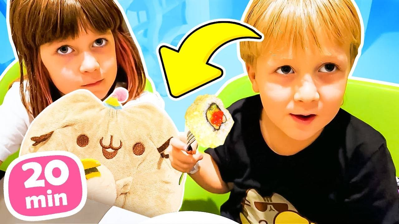 Trascorriamo del tempo con la bambina Bianca e i suoi giocattoli preferiti!