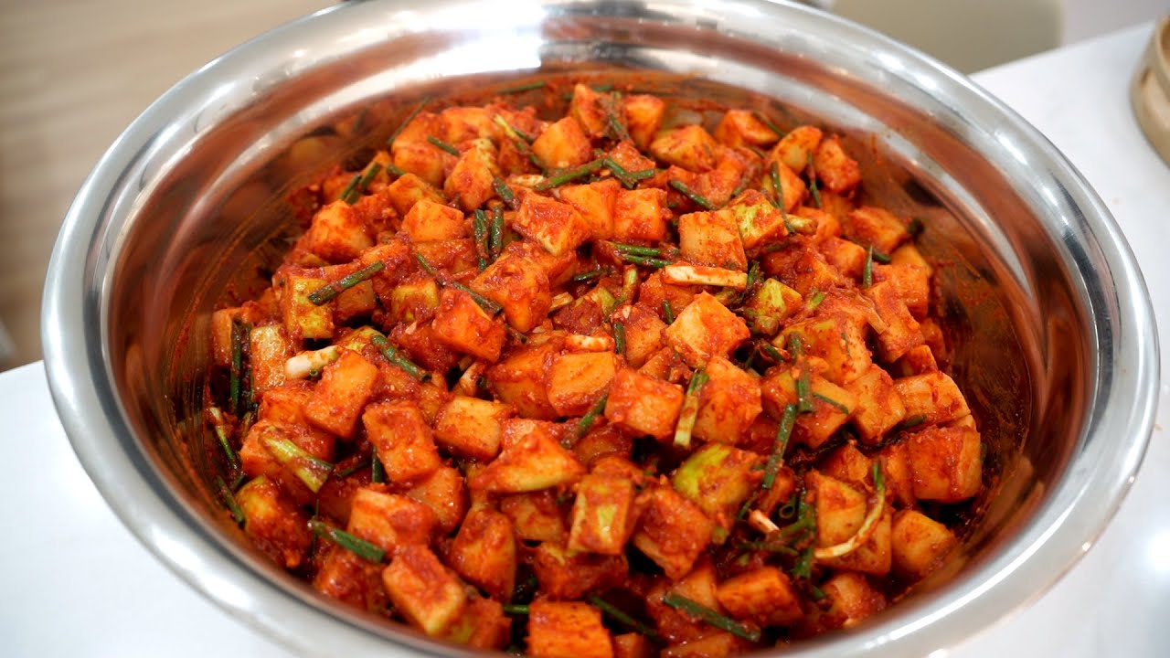 🔴  무가 맛있는 겨울 깍뚜기 뚝딱 생방송