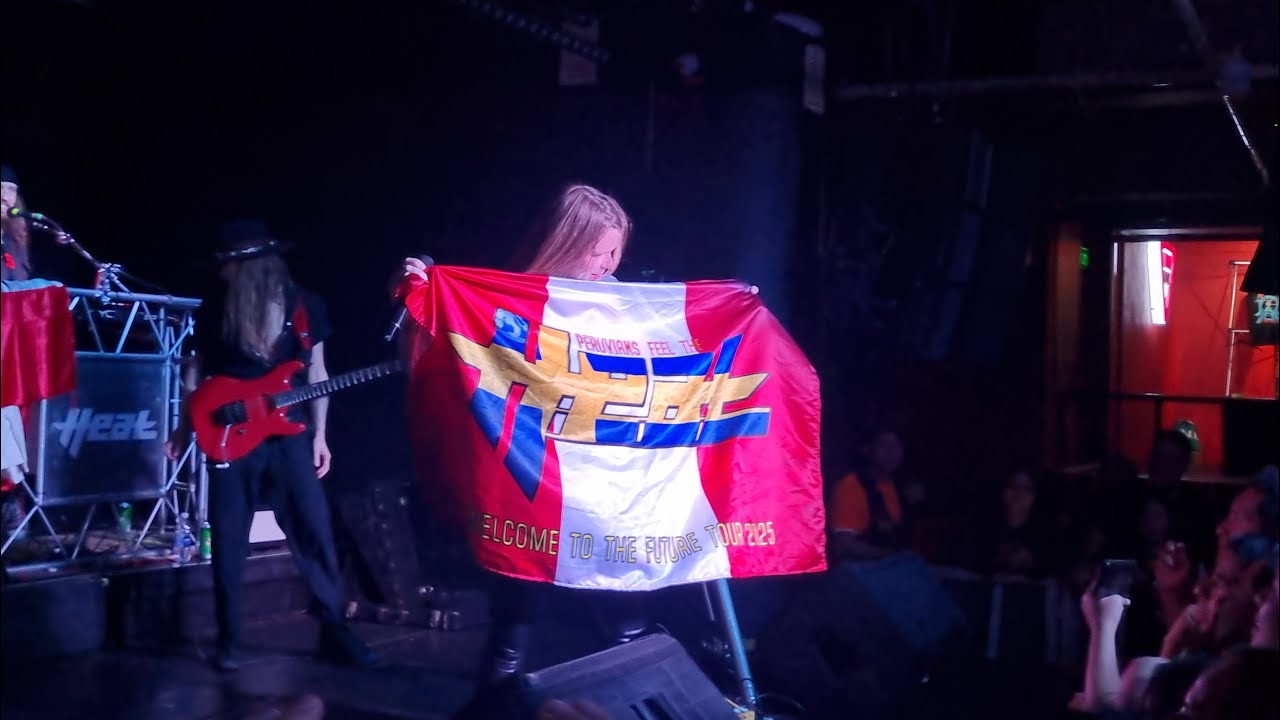 H.E.A.T CONCIERTO EN LIMA PERU 2025 | YIELD ROCK PLAZA SAN MARTIN | Kenny Leckremo