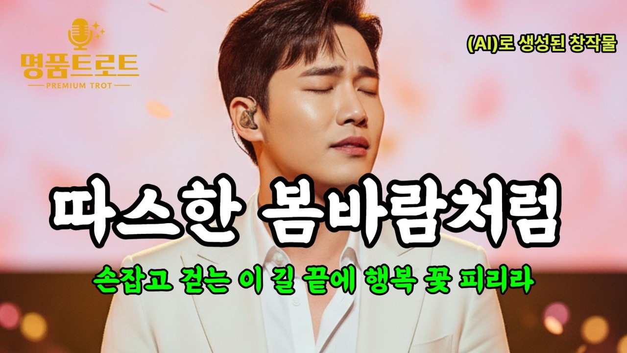 [정통 트로트] 💗 손잡고 걷는 이 길 끝에 행복 꽃 피리라 🎼 명품 트로트 #트로트발라드 #봄트로트