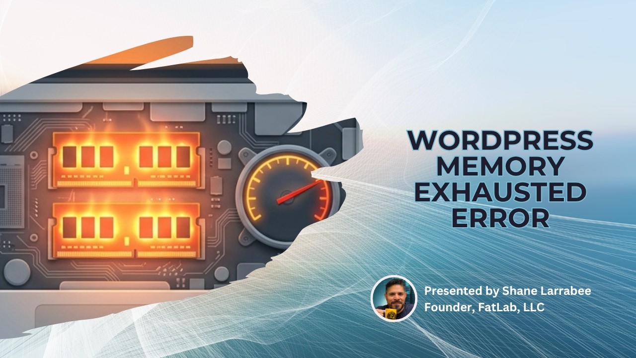 WordPress Memory Exhausted: The Fix and the Real Fix