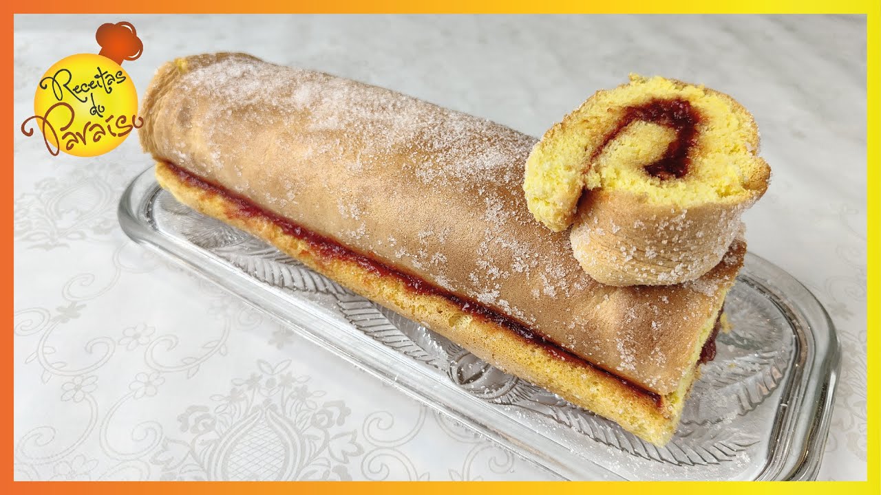 TORTA DE P&Atilde;O DE L&Oacute;, RECHEADA COM DOCE DE TOMATE | 🍎  Receitas do Para&iacute;so