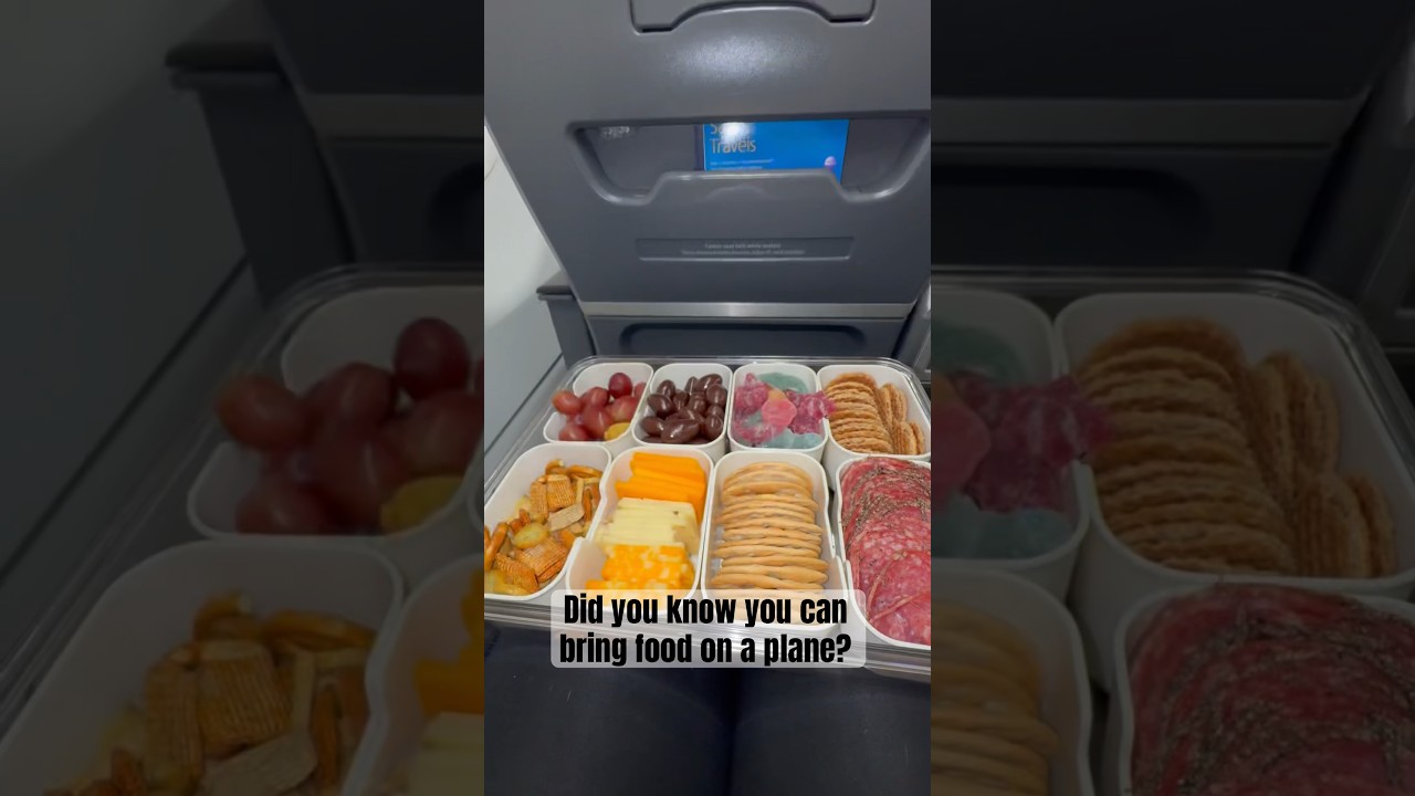 Знаете ли вы, что можно брать еду с собой в самолет? #travelhacks #tsa #travel #foodie #foodhack ...