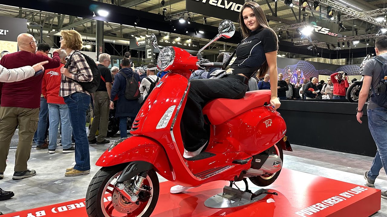 10 New Vespa Scooters For 2024