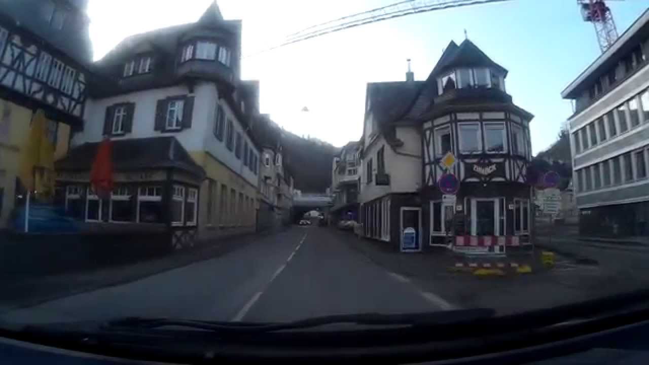 Дороги Германии /Курортные городки  Кохем / Целль  -Kochem / Zell На берегу реки Мозель