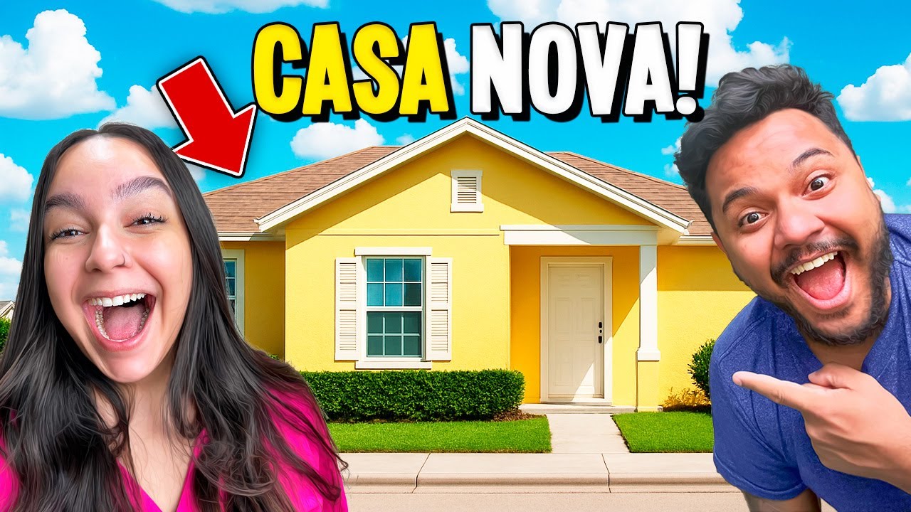 MUDAMOS PARA UMA CASA NOVA!