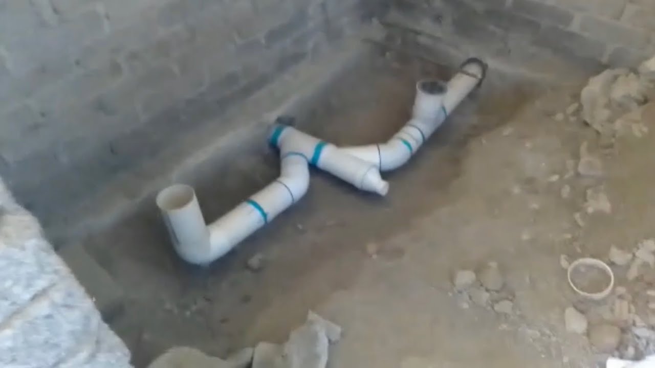 Instalaci&oacute;n nueva de P.V.C sanitario de un ba&ntilde;o