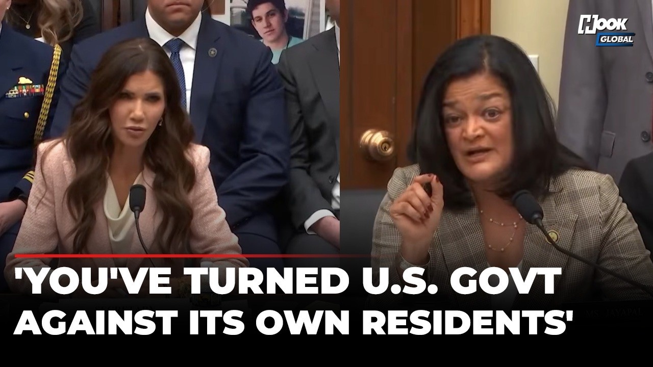 'You Don't Have Right To Lead': Jayapal Tears Into Noem Over Unlawful Detentions, ICE Killings | US
