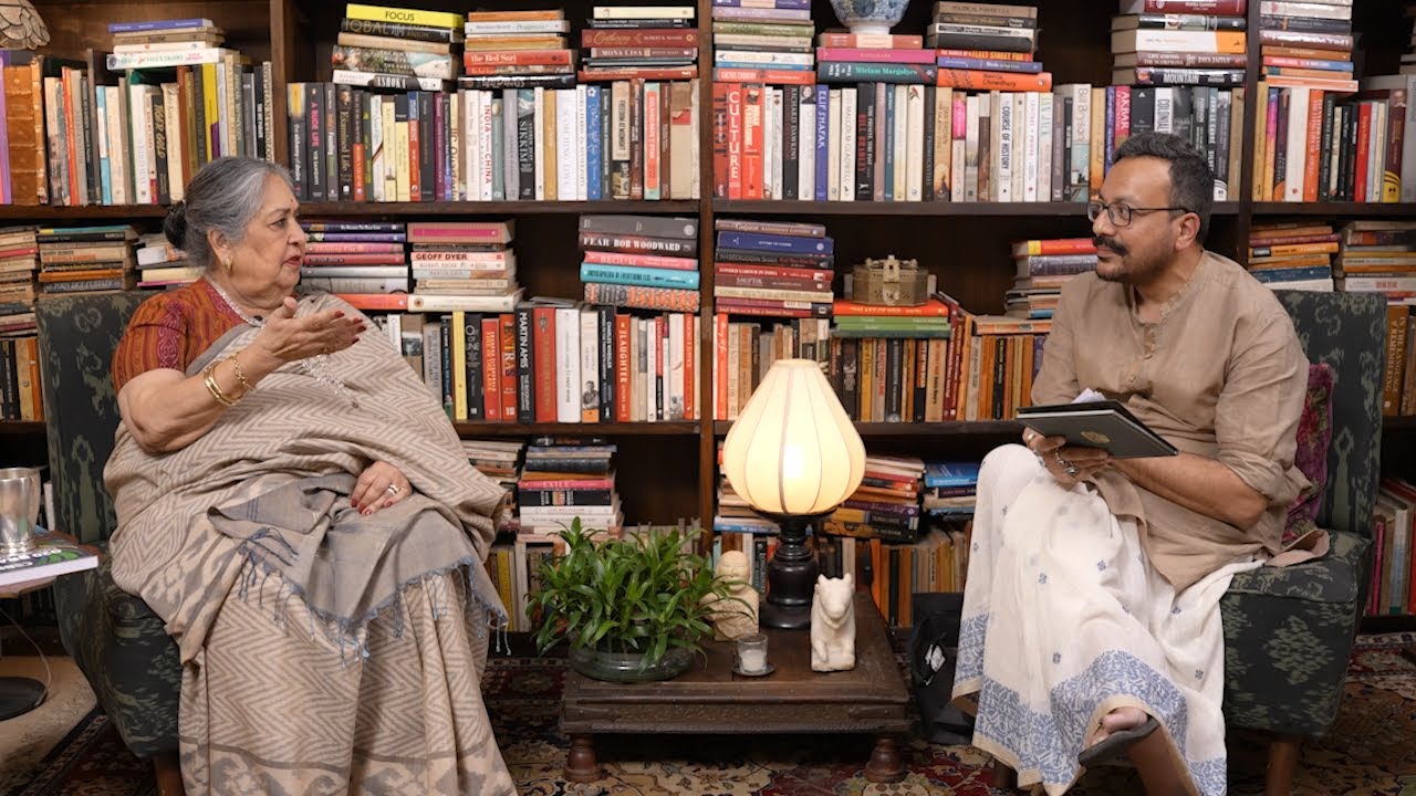 'Saris of Memory' with Malvika Singh | #ConversationsWithAadyam