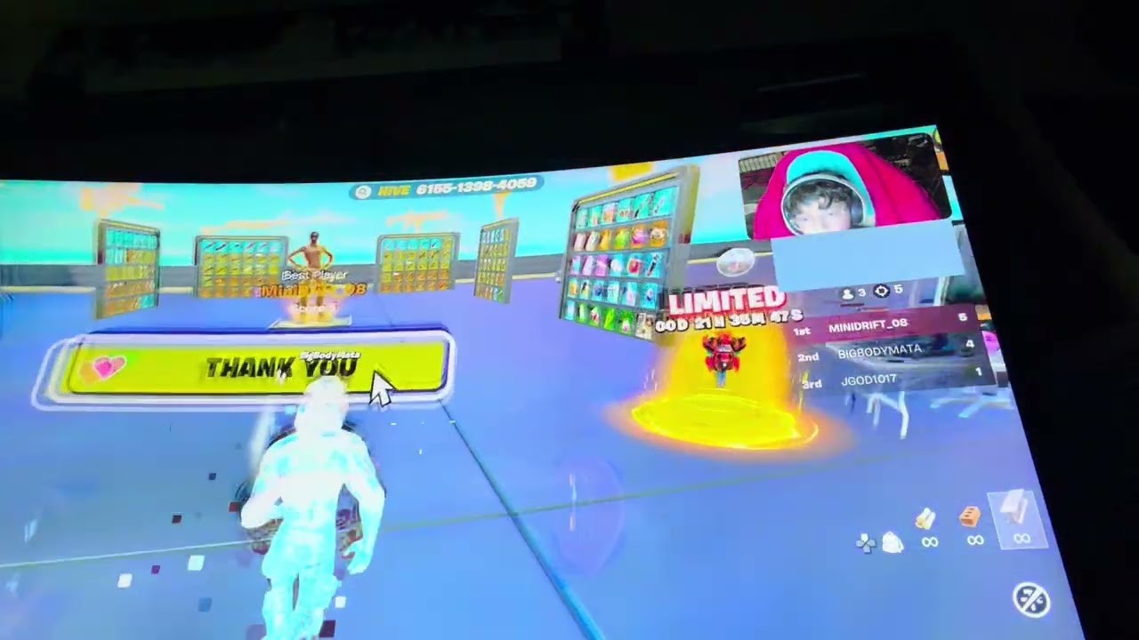 Playing with my friends I win lol