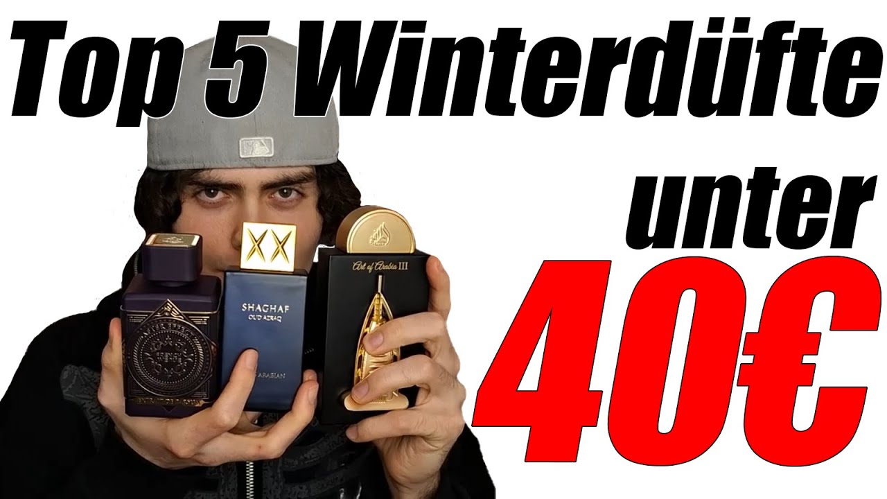 TOP 5 WINTERDÜFTE UNTER 40€