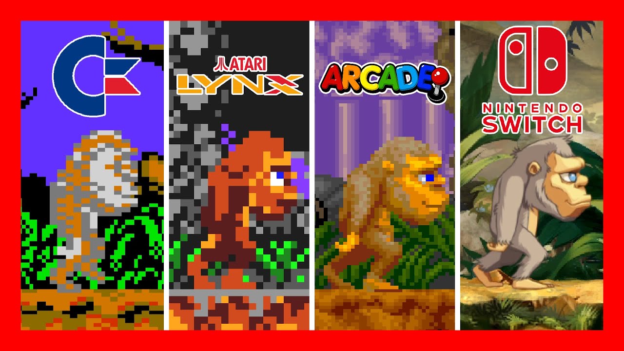 Toki 🐒 Versions Comparison 🔥 Arcade, Amiga, Atari ST, Sega Genesis, J2ME, C64, NES, Switch and more