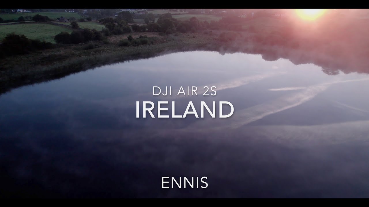 Ireland - Ennis 4k Drone Footage | Dji A2S |