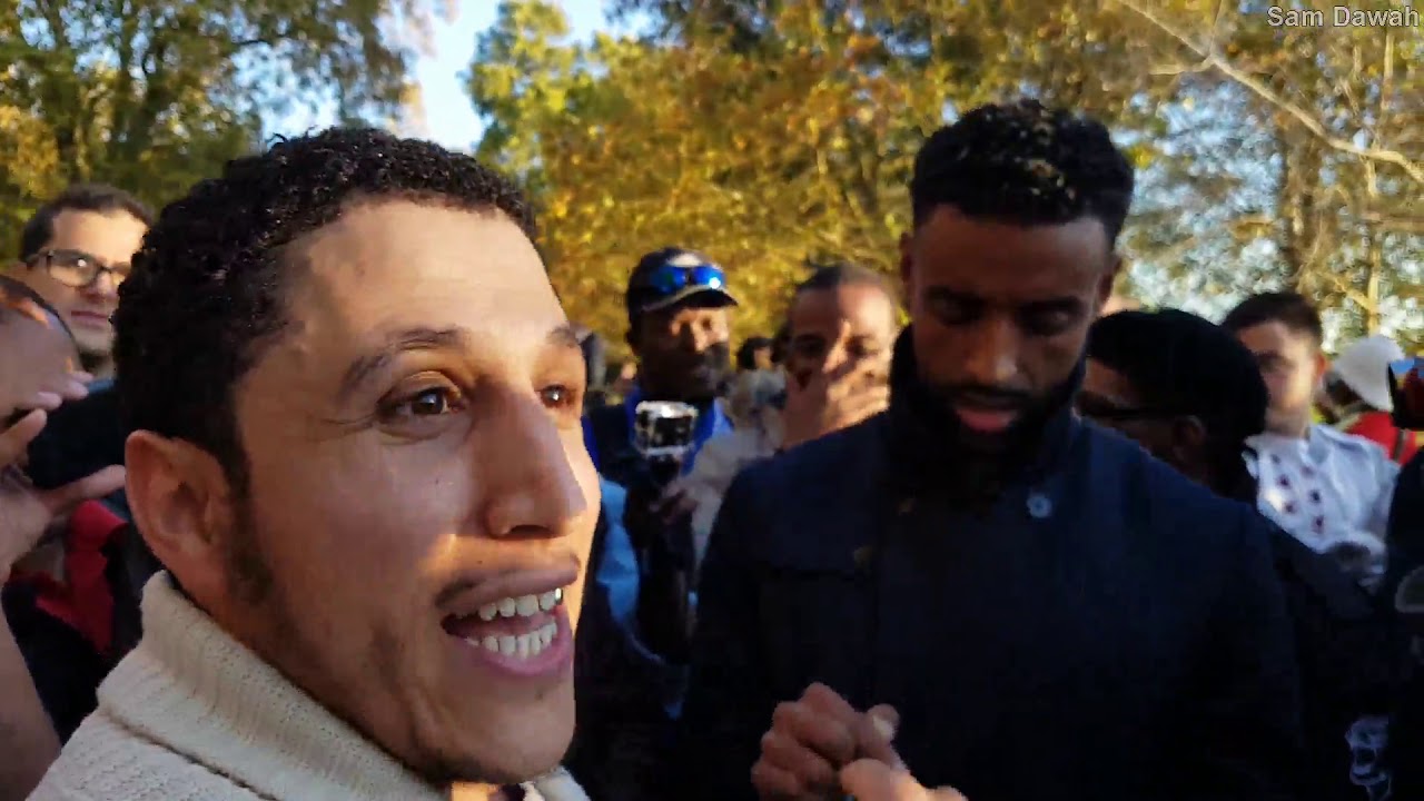 According to Argos! The lies & ways  Br Shamsi Vs Christians Speakers Corner Hyde park