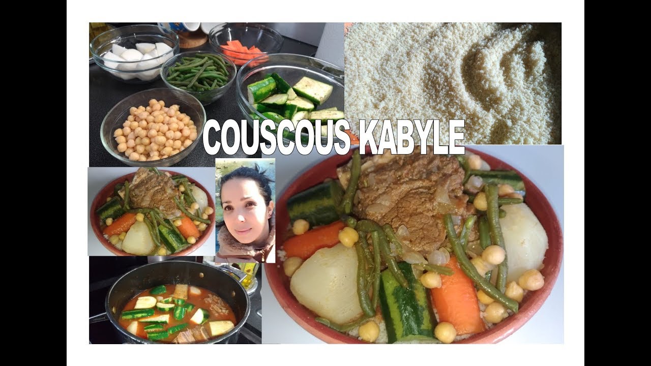 COUSCOUS KABYLE AUX LÉGUMES, RECETTE NOSTALGIQUE, Sabrina tvk
