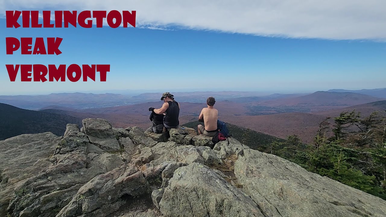 VERMONT'S 2ND HIGHEST PEAK in Peak FALL COLORS! Killington Peak via Bucklin Trail, Green Mountain NF
