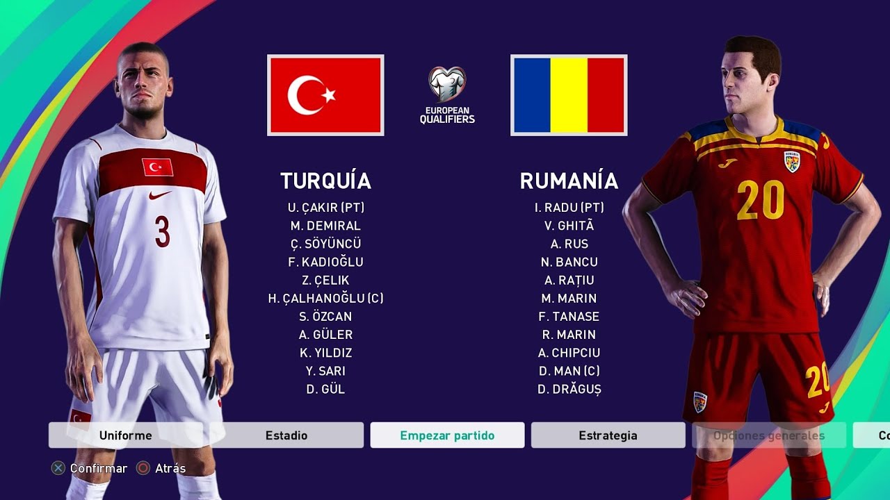TURQUÍA VS RUMANÍA - EUROPEAN QUALIFIERS FIFA WORLD CUP 2026