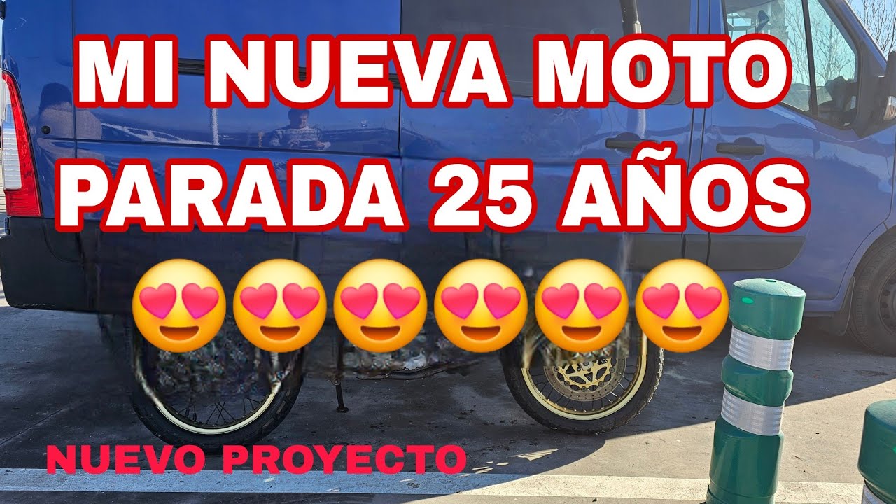 NUEVA MOTO JOYA PARADA 25 AÑOS de JAPÓN a GRECIA, CHIPRE Y MADRID
