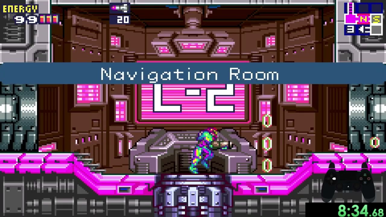 Playing Metroid Randomizers Every Day Until I Can Buy A New PC: Day 25 (Fusion Any% Run)