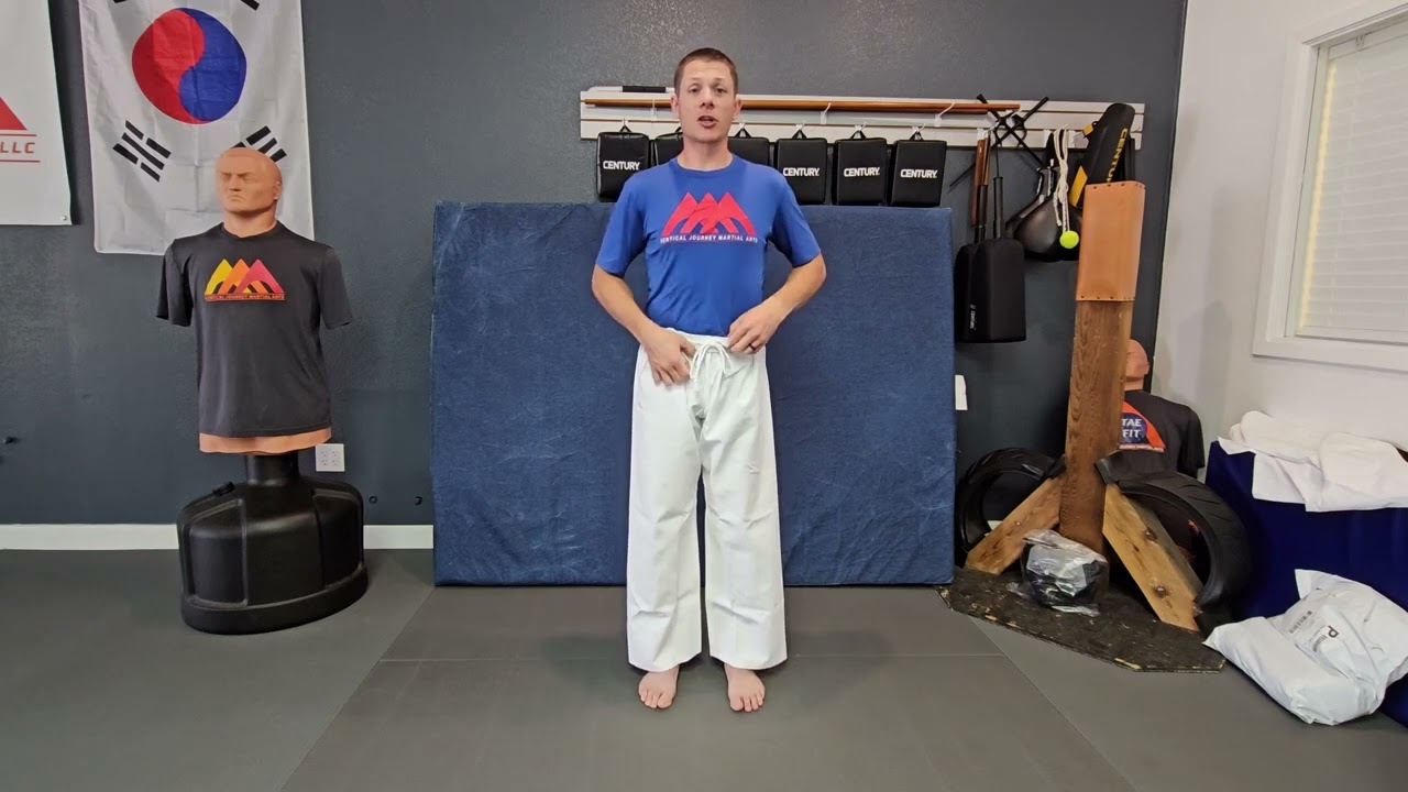 How To Wear Your Taekwondo Uniform