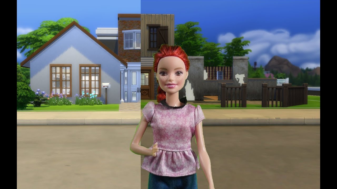Barbie - Nasz nowy dom- Odcinek 2 Bajka po polsku Barbie  the sims 4