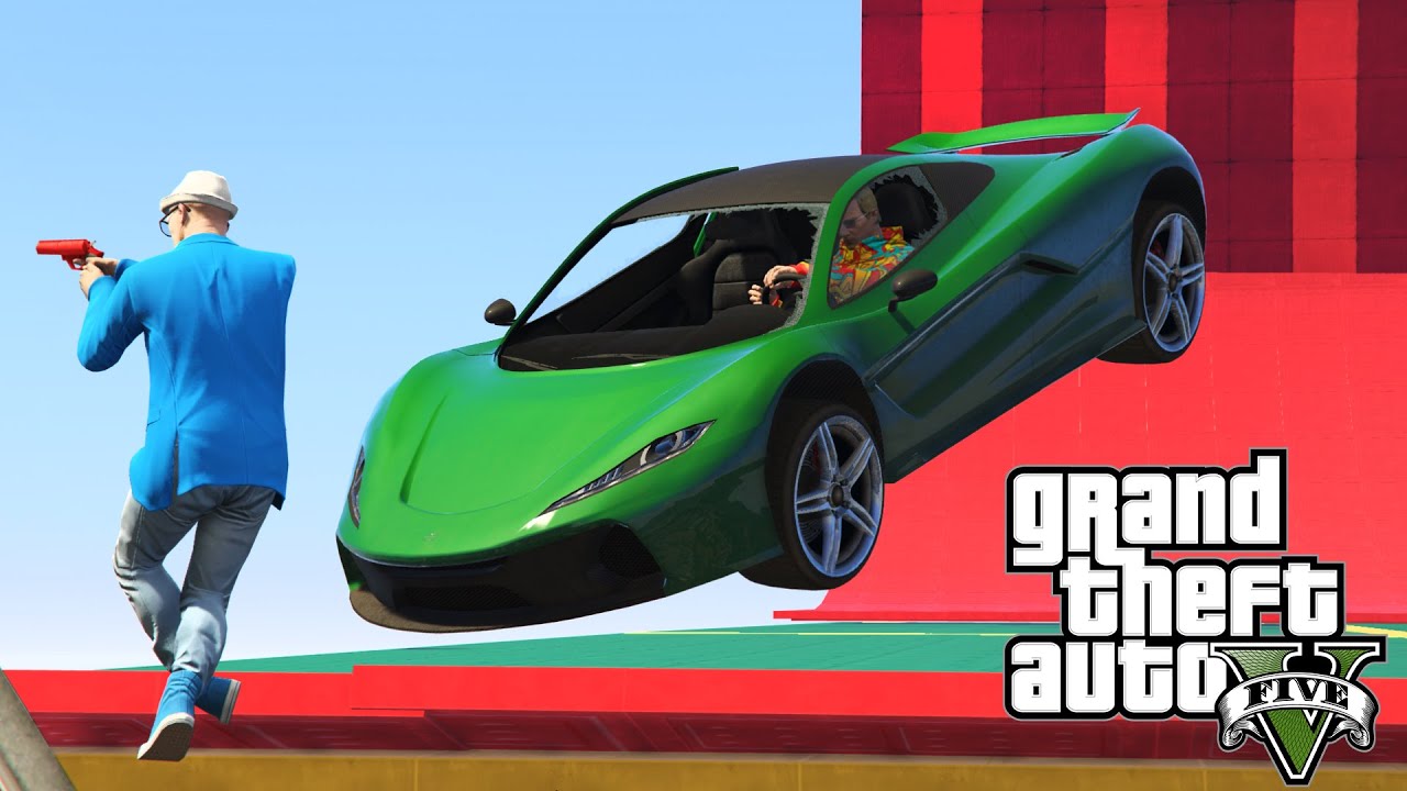 BIEGACZE VS SAMOCHODY T20 w GTA 5 Online Hogaty i EKIPA 