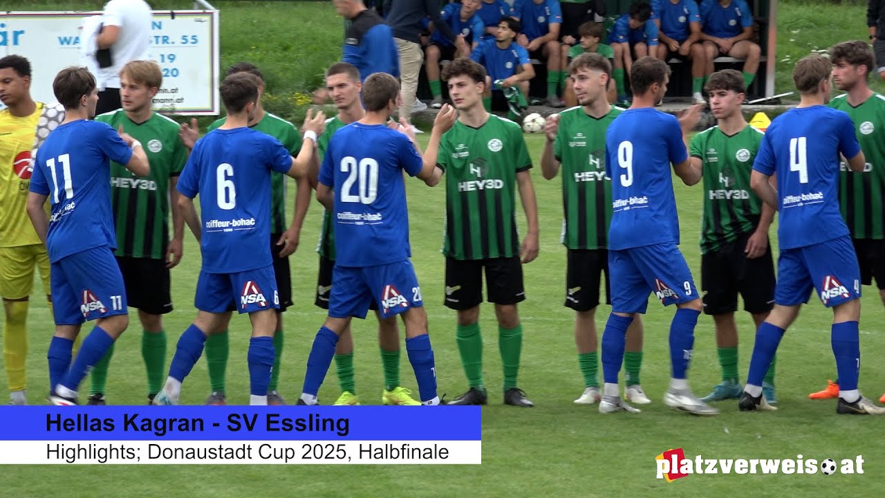 Highlights Donaustadt Cup; Hellas Kagran - Essling, Halbfinale