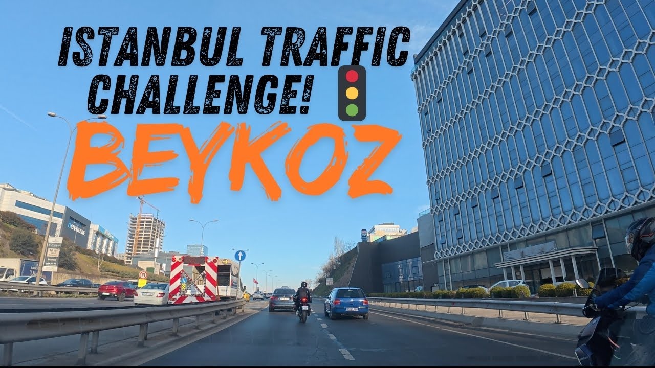 Heavy Traffic Drive: Maltepe to Beykoz | Virtual Tour Turkey #beykoz