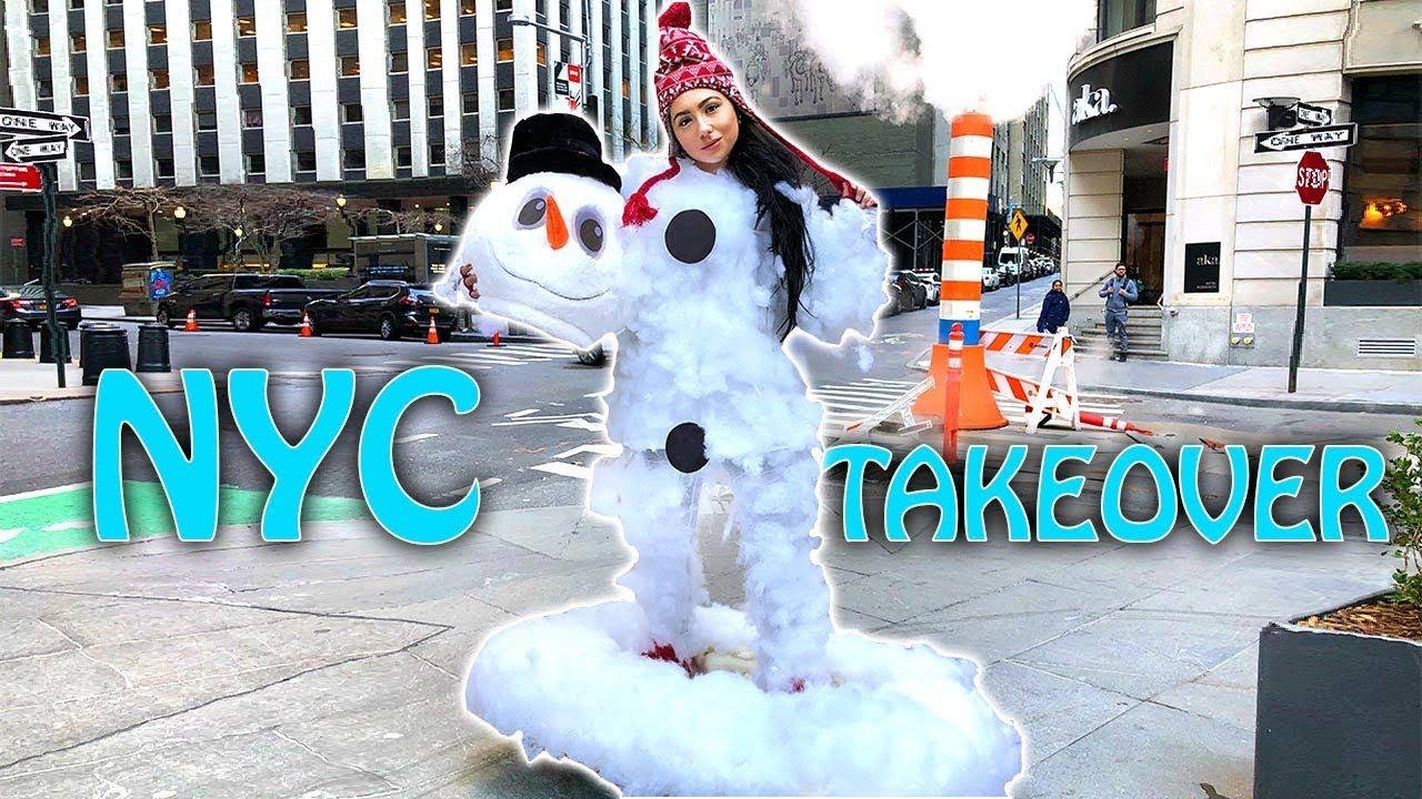 Ashley Nocera SNOWMAN Takeover NYC