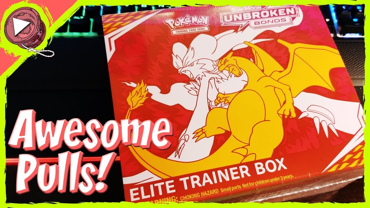 I Got Awesome Pulls! Unbroken Bonds Elite Trainer Box!