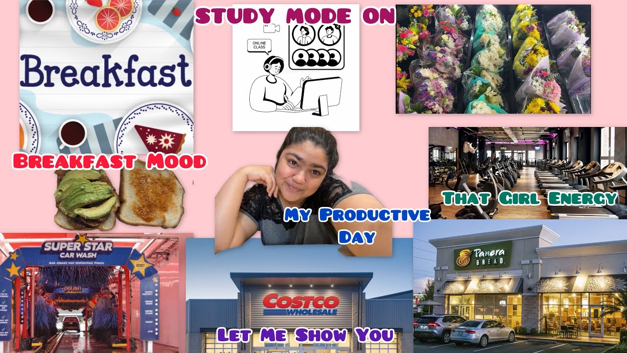 Main ❤️Character Energy 💪🏼in USA🇺🇸 | Morning 🌄to Evening 🌇 Routine as an International Student 👩🏻‍💻