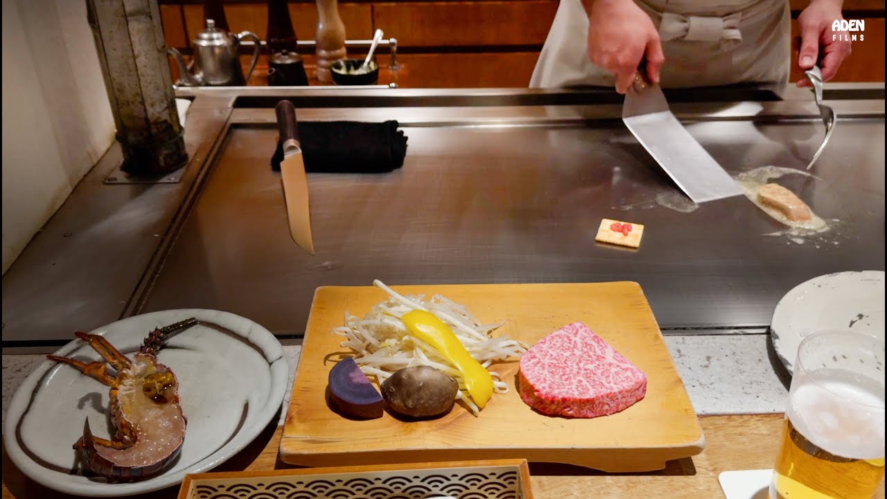 Lobster & Wagyu Teppanyaki - High-end Food in Tokyo