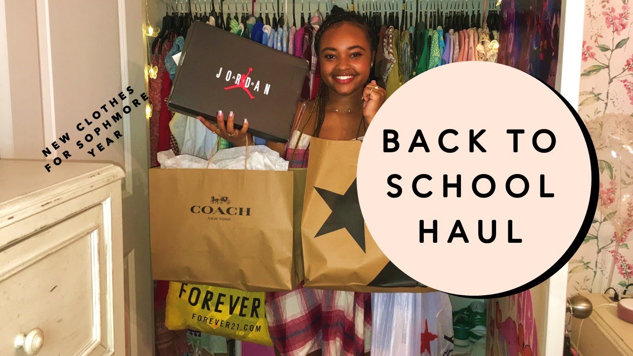 Back to School Haul