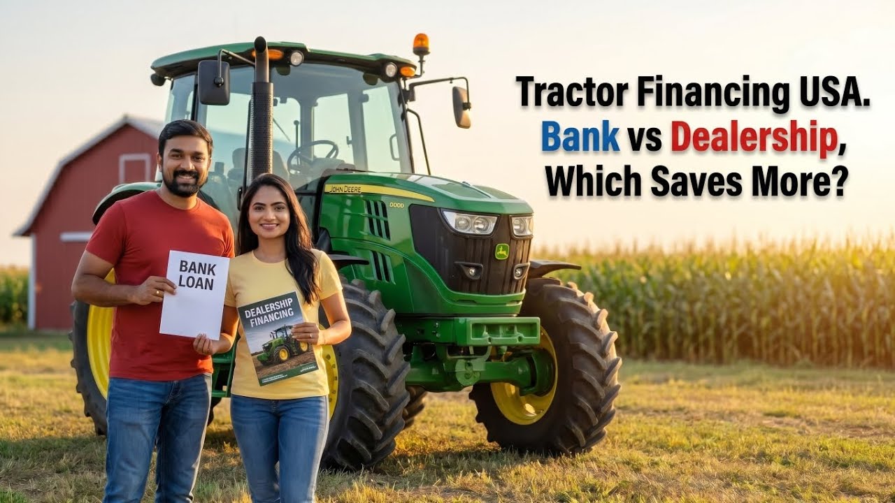 Farm Equipment Financing Rates 2026: Bank vs Dealership Tractor Loans 🚜💰 #TractorLoanRates #usa 