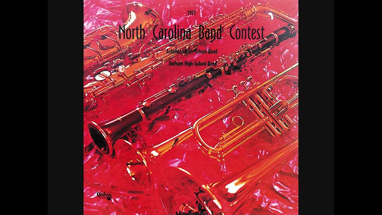 1971 Asheboro High School Band