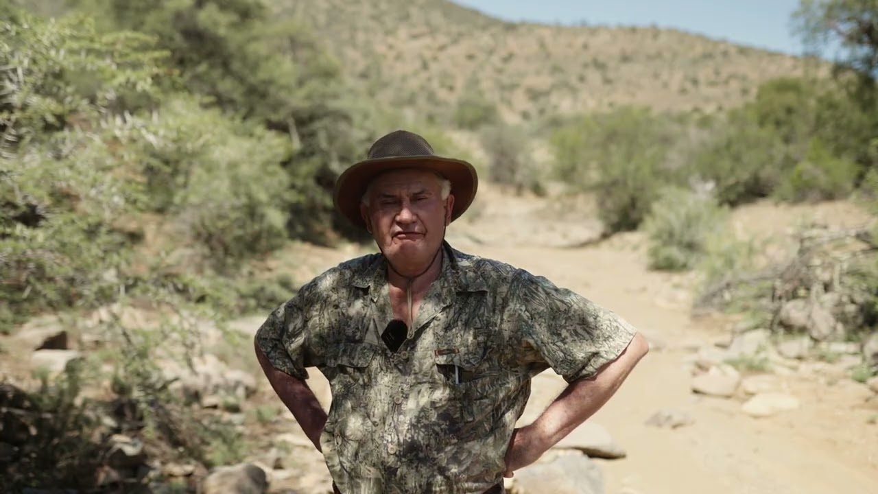 Deon Furstenburg surveys Ntoni Karoo Game Reserve