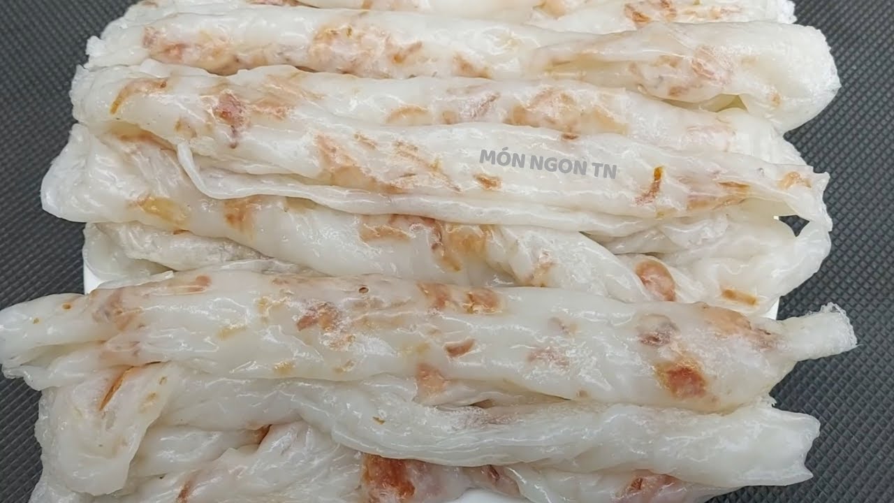 BÁNH ƯỚT BÁNH CUỐN bằng chảo chống dính để qua ngày bánh vẫn mềm không bị cứng