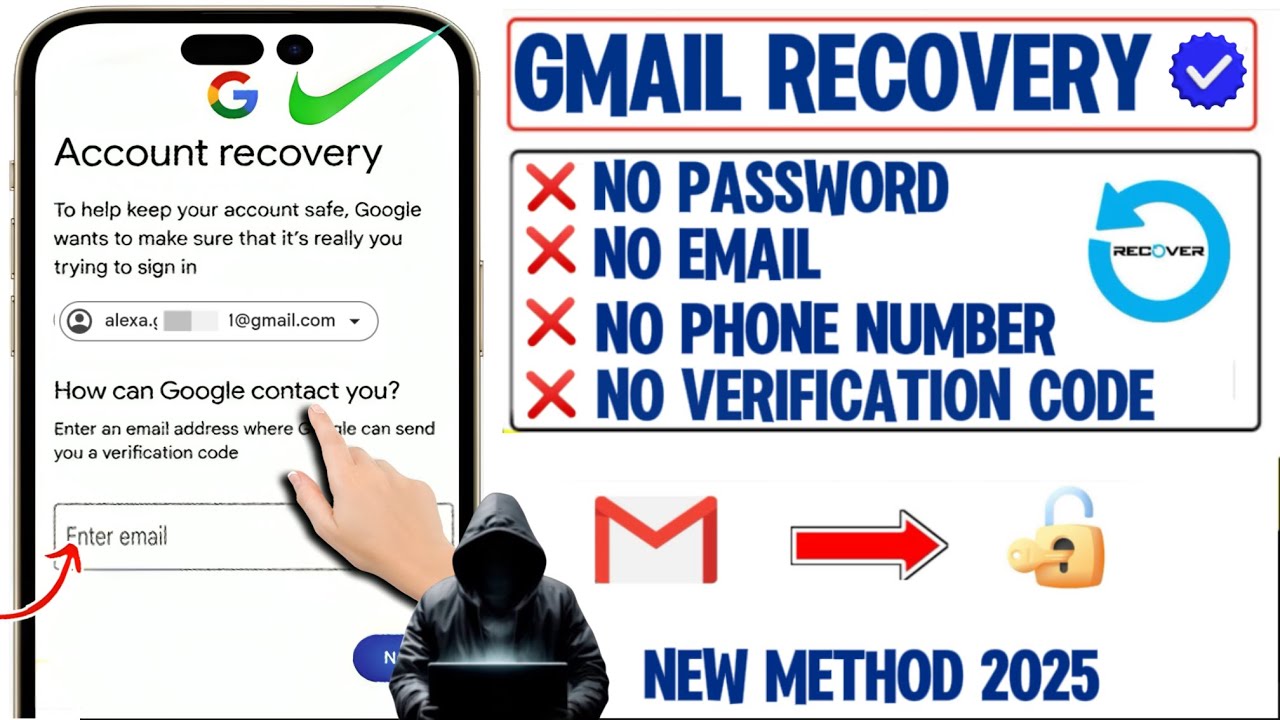 How to Recover Gmail Account Without Recovery Email and Phone Number 2026